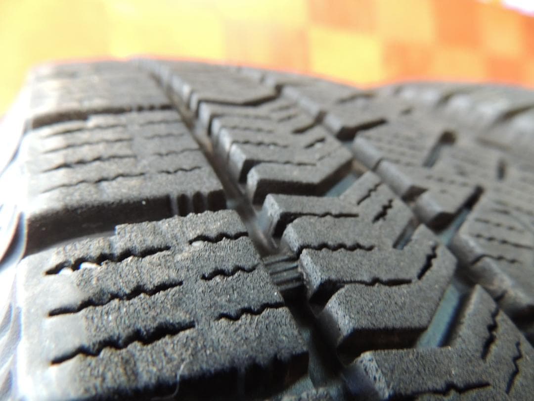 A77　155/65R14　ブリヂストン　スタッドレス4本　自家塗装　ハブ径56