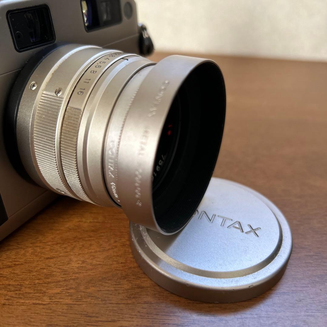 CONTAX G1 Planar 2 45 フード付き
