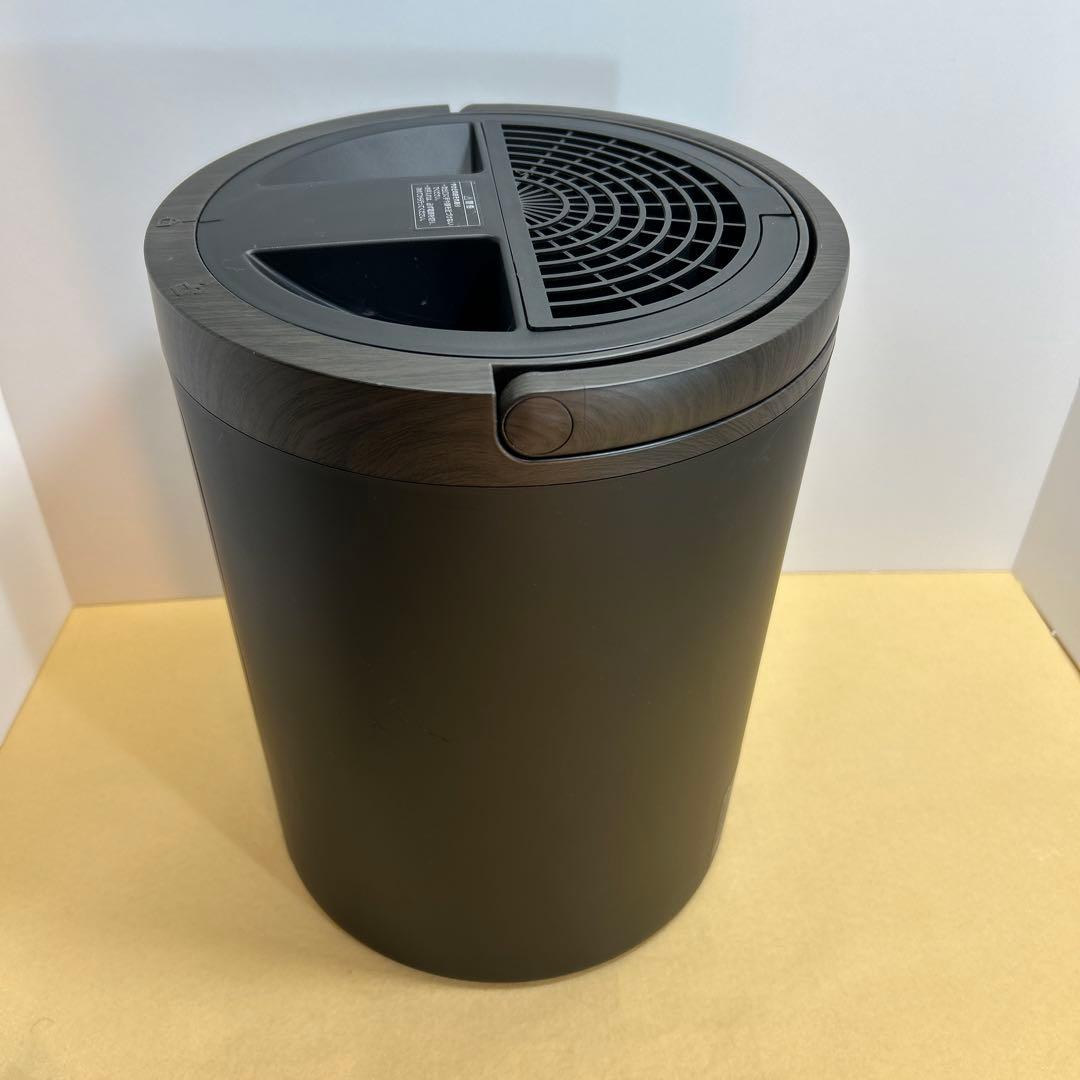 ブラック置き型加湿器 タッチ式操作