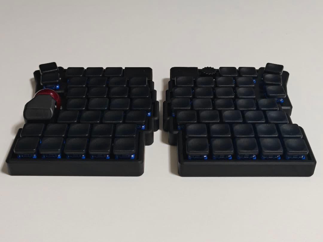 Glove65tb 完成品 低背トラボ ロープロファイル 無線接続 ブラック