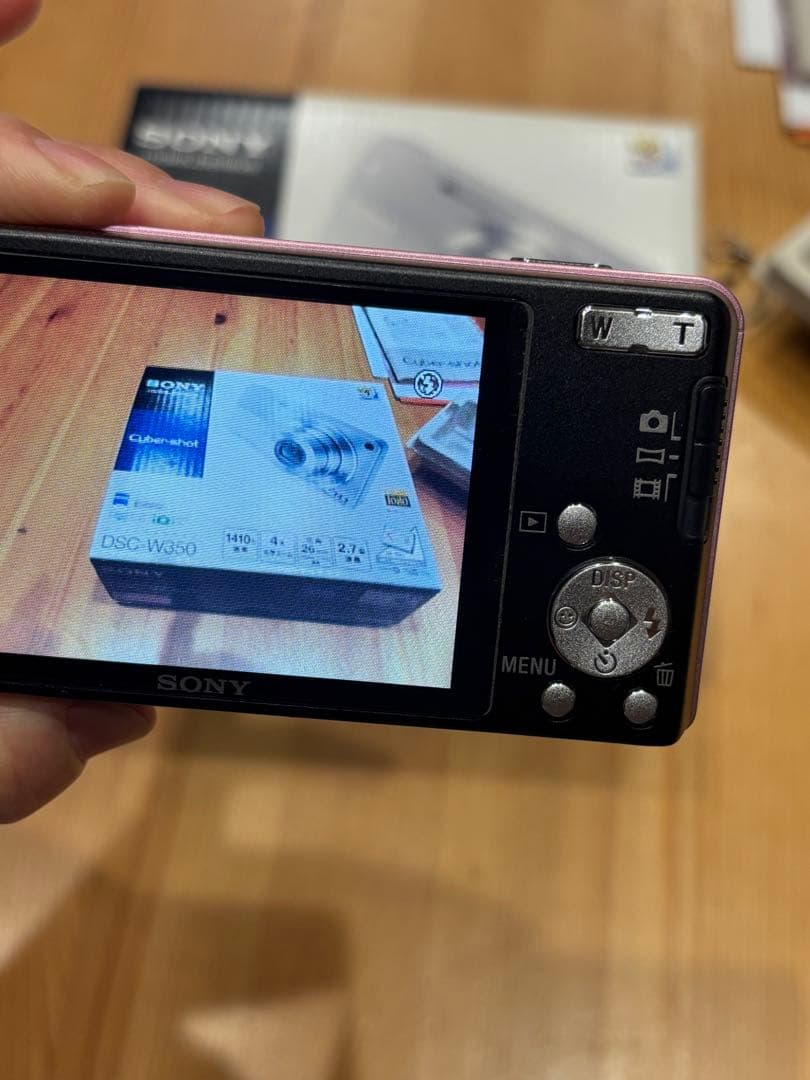 SONY DSC-W350 ピンク コンパクトデジタルカメラ