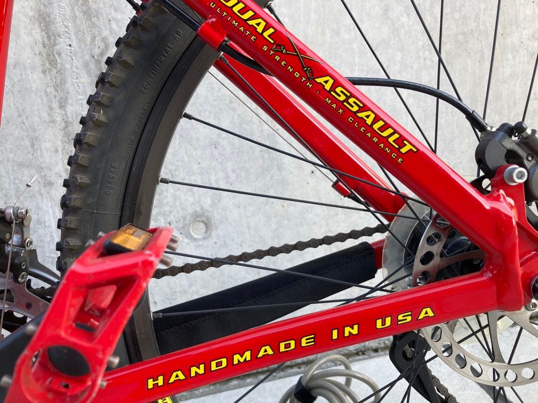 【美品希少】Viper Red Cannondale F800 Lefty