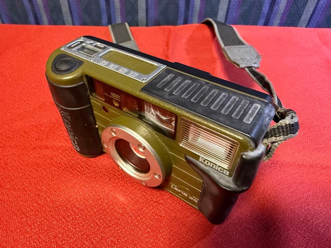 Konica フィルムカメラ 現場監督 LENS 35 コニカ レトロ カメラ