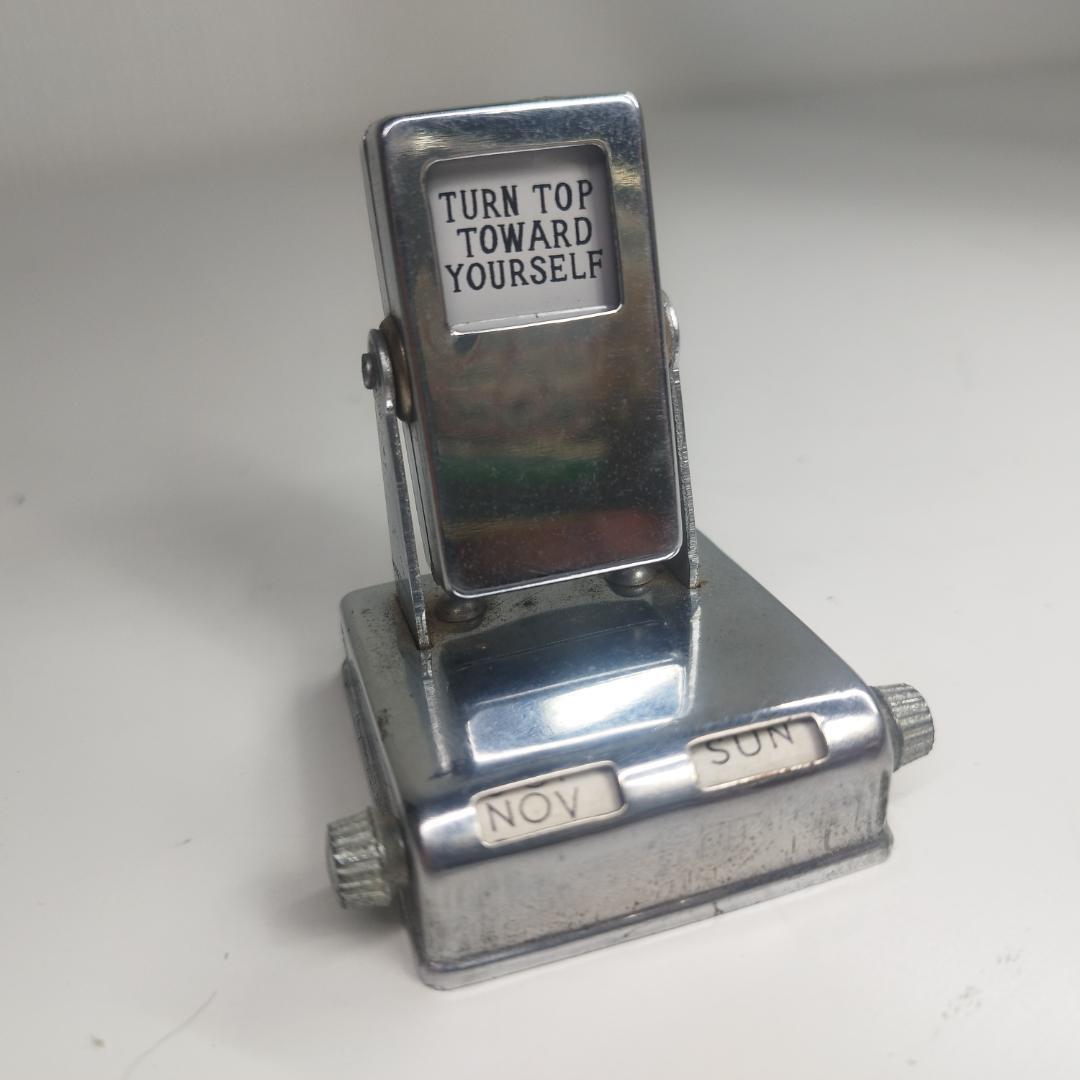 デスクカレンダー ビンテージ クロック 文具 us カレンダー 古着 h73q