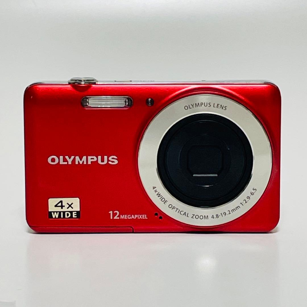 OLYMPUS オリンパス コンパクトデジタルカメラ VG-110 レッド