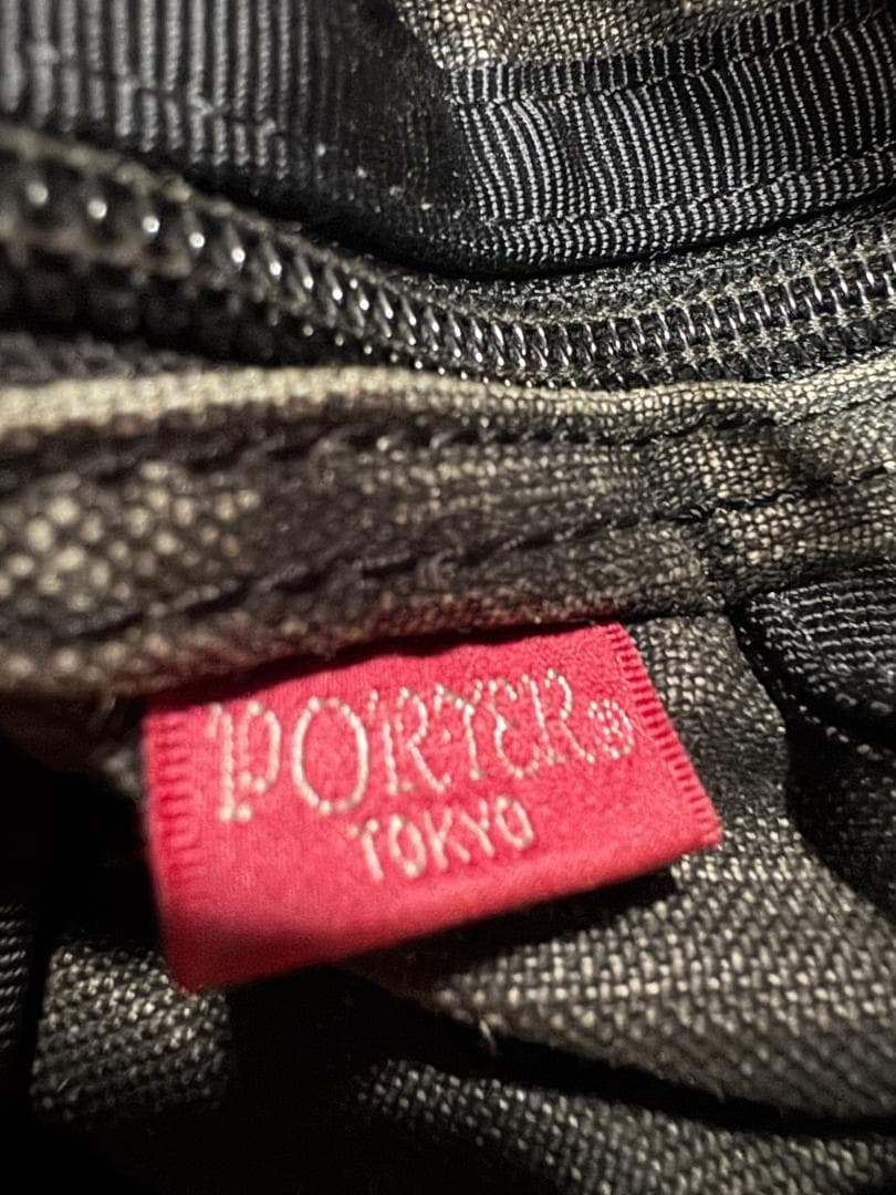 ポーター　デニム地　バックパック　定価50000円超