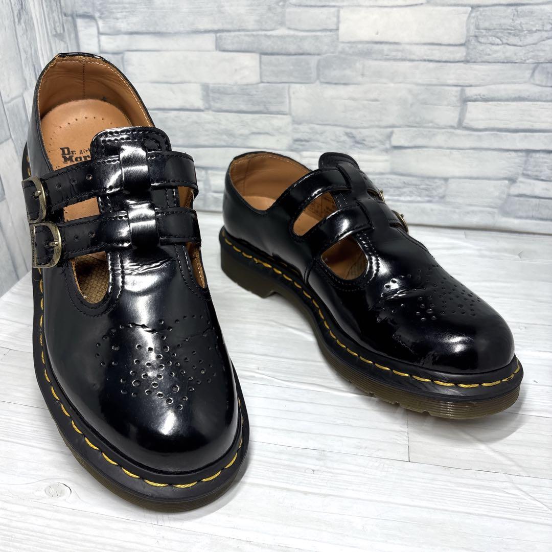 ✨美品✨Dr. Martens メリージェーン レザー ブラック 24.5cm