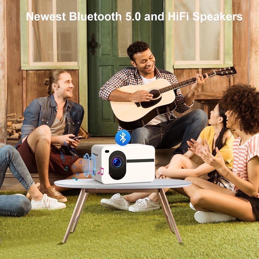 ミニプロジェクター❤️小型⭐️12000LM⭐️ネイティブ1920x1080P解像度