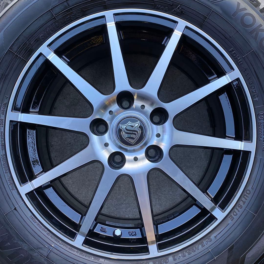 バリ溝ヨコハマスタッドレスセット215/65R16アルファード、ヴェルファイア