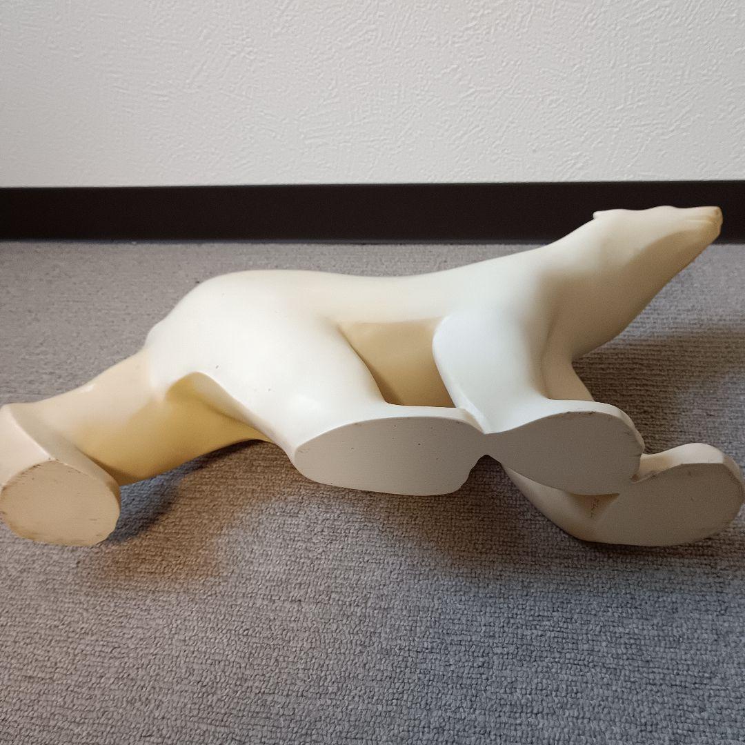 フランソワ・ポンポン作 　シロクマ　スカルプチャー 像 MMA刻印 大型　希少