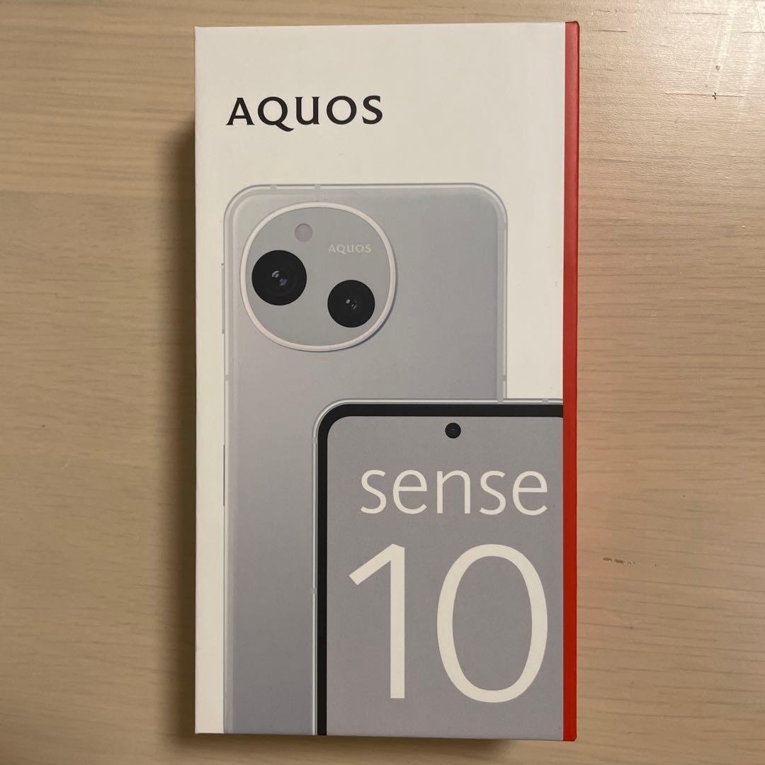 AQUOS sense10 ペールミント本体　購入キャリアdocomo