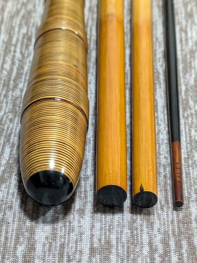 【石水作】中硬式　10尺2寸　竹製ヘラブナ竿