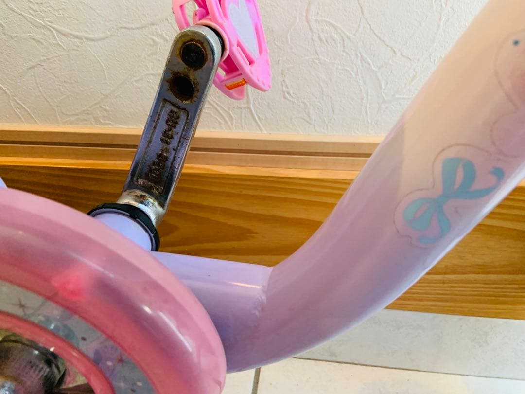 【引き取り限定】プリンセス　自転車　18インチ