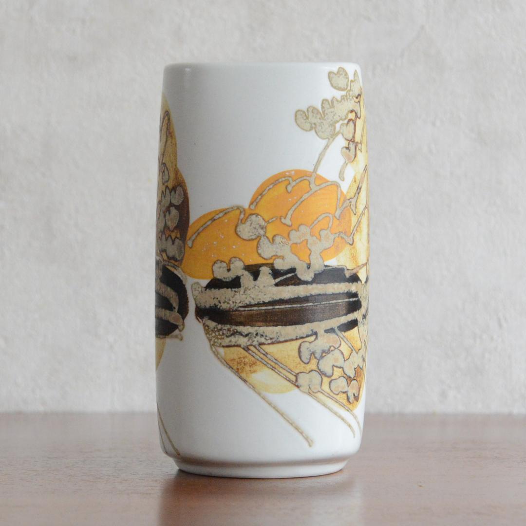 ロイヤルコパンハーゲン Siena シエナ フラワーベース 花瓶 角 デンマーク