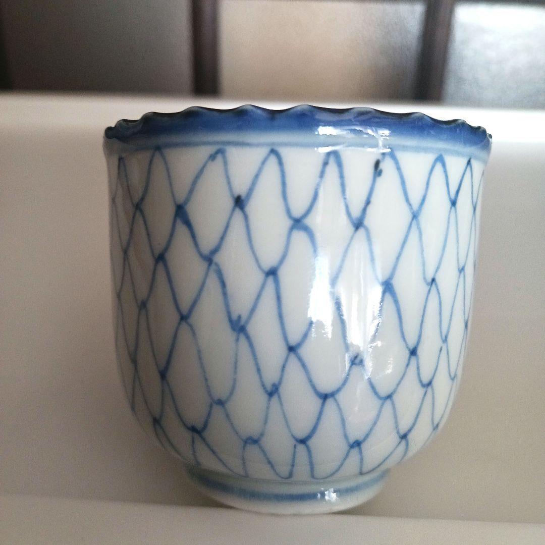 古伊万里　湯呑み茶碗