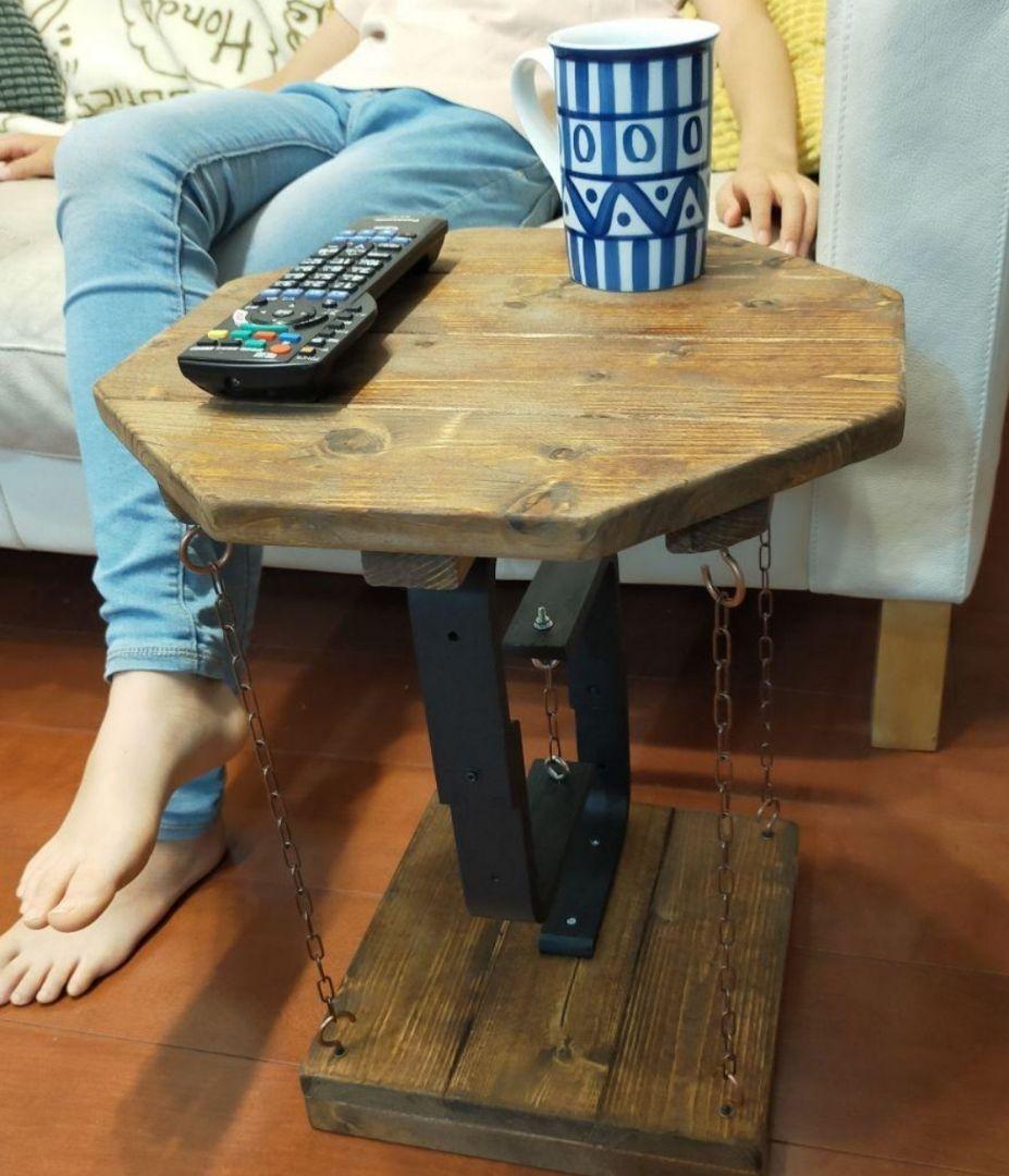 テンセグリティnoサイドテーブル　☆ハンドメイド