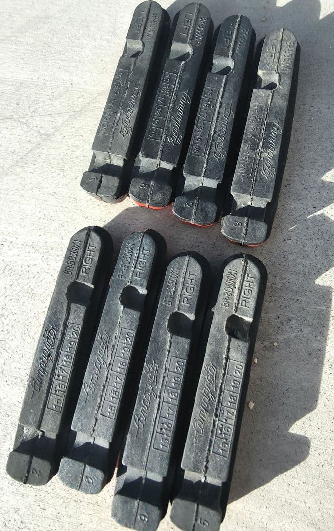 カンパニョーロカーボンブレーキシュー 2セット①