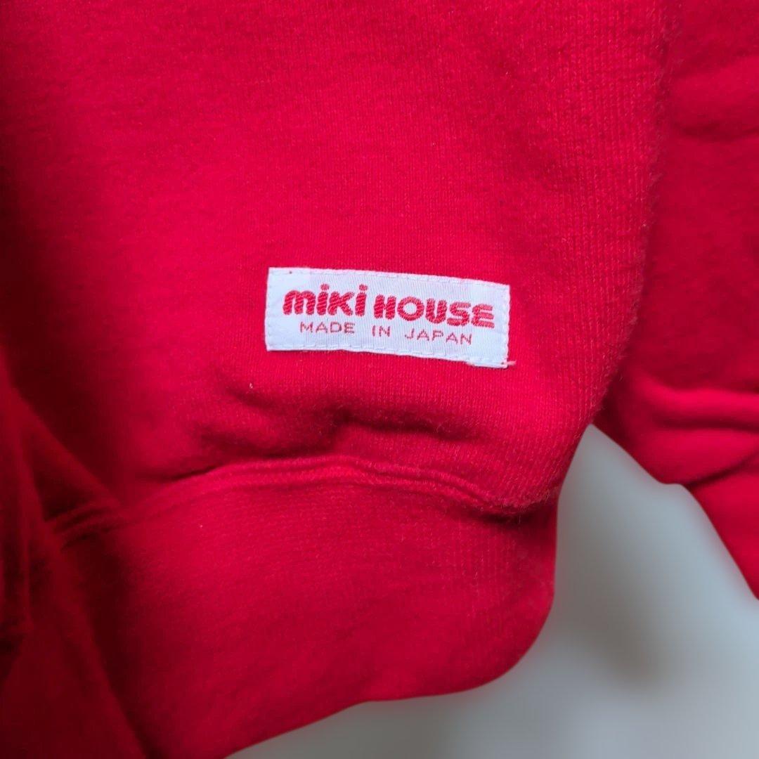 ミキハウス ビックロゴトレーナー　L　希少