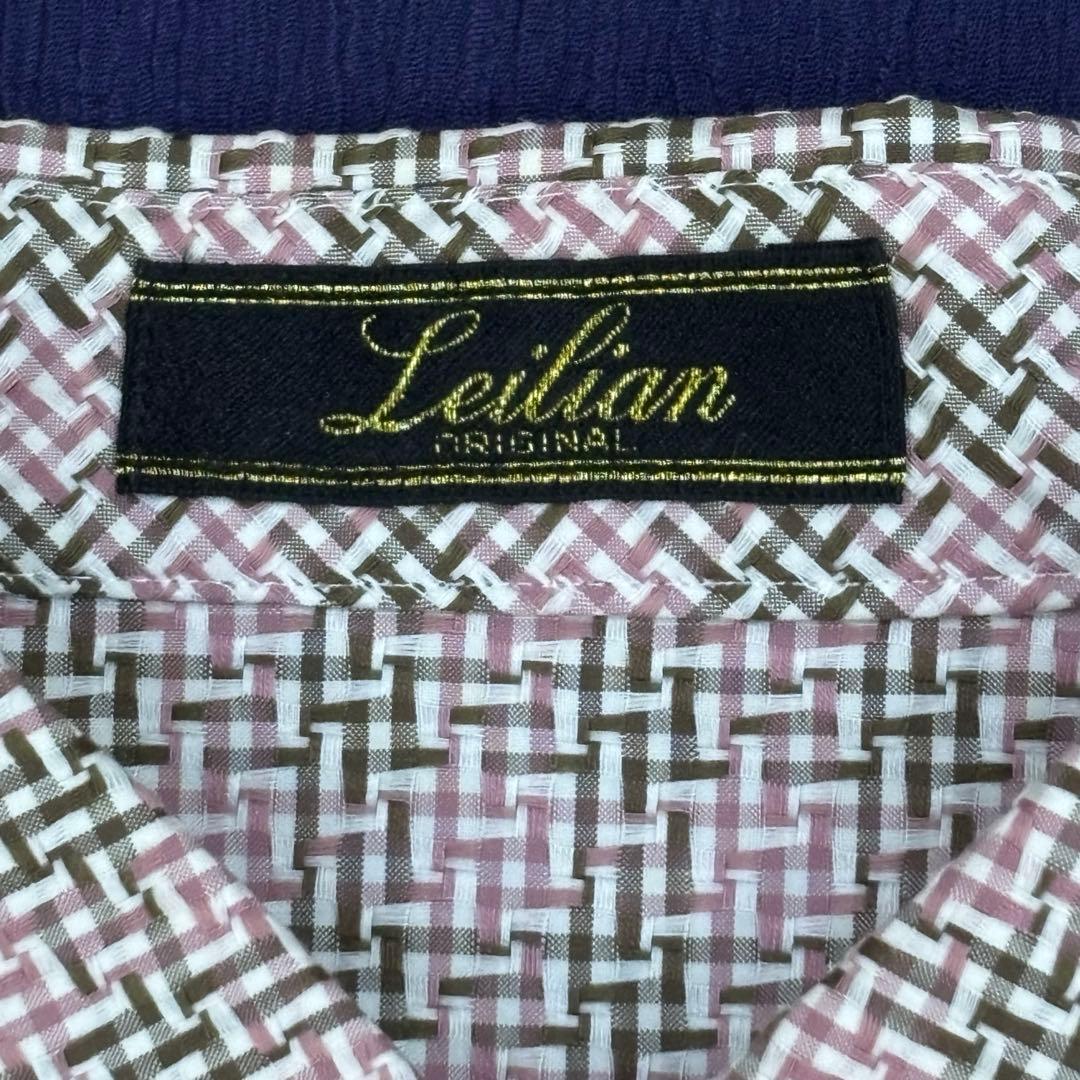 Leilian レリアン 未使用タグ付 ブラウス 9号 イタリア製生地 日本製