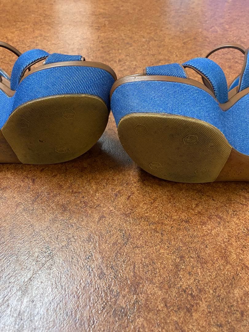 Anne　ルィヴィトン　サンダル　デニム35.5