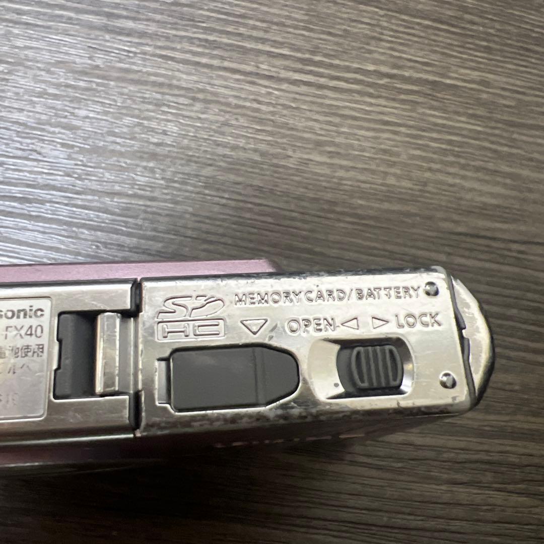 デ*】様 Panasonic DMC-FX40 12メガピクセル コンパクトデジ