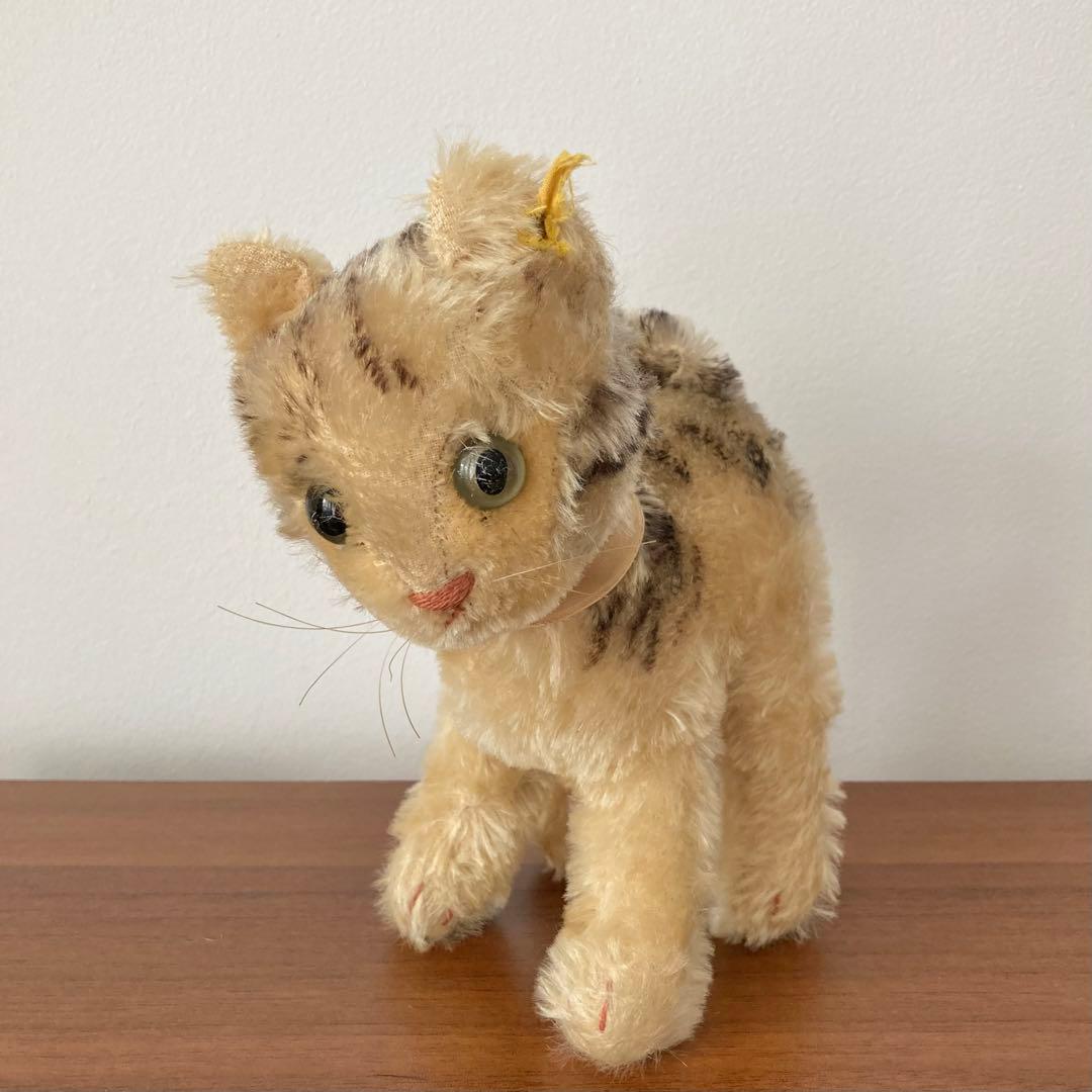専用　トラ猫　オールドシュタイフ　シュタイフ　猫　ぬいぐるみ　ヴィンテージ