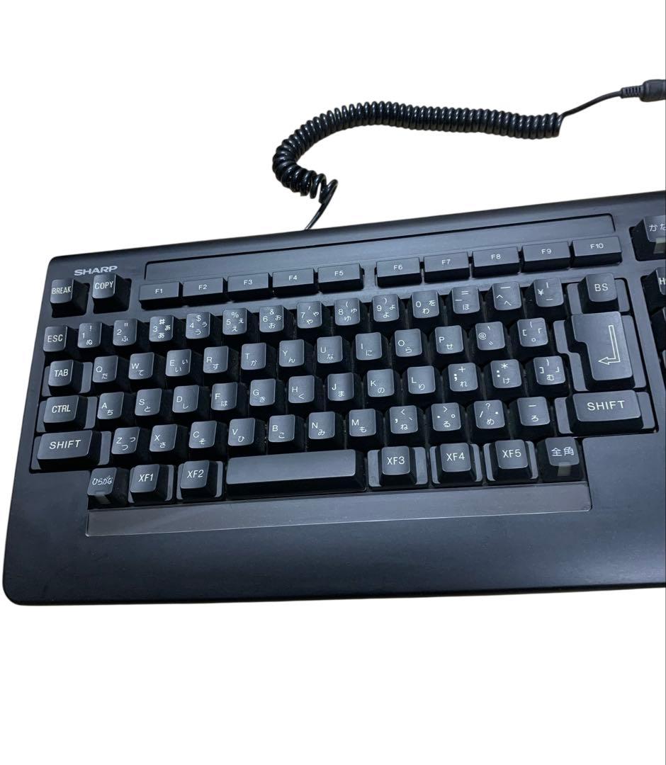 X68000用 SHARP 純正キーボード ブラック DSETK0022CE02