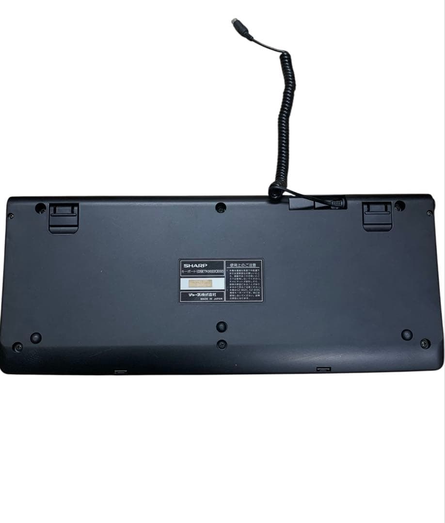 X68000用 SHARP 純正キーボード ブラック DSETK0022CE02