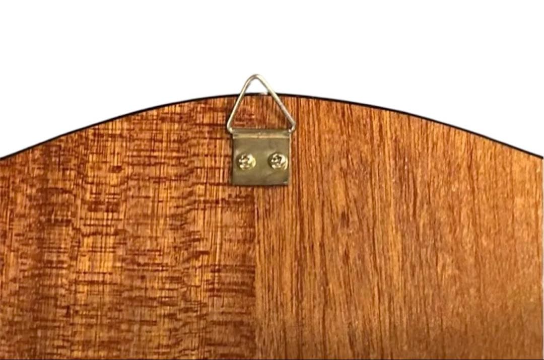 【美品】高級イタリア製アンティーク壁掛けミラー　ドマン　象嵌　鏡　ヴィンテージ