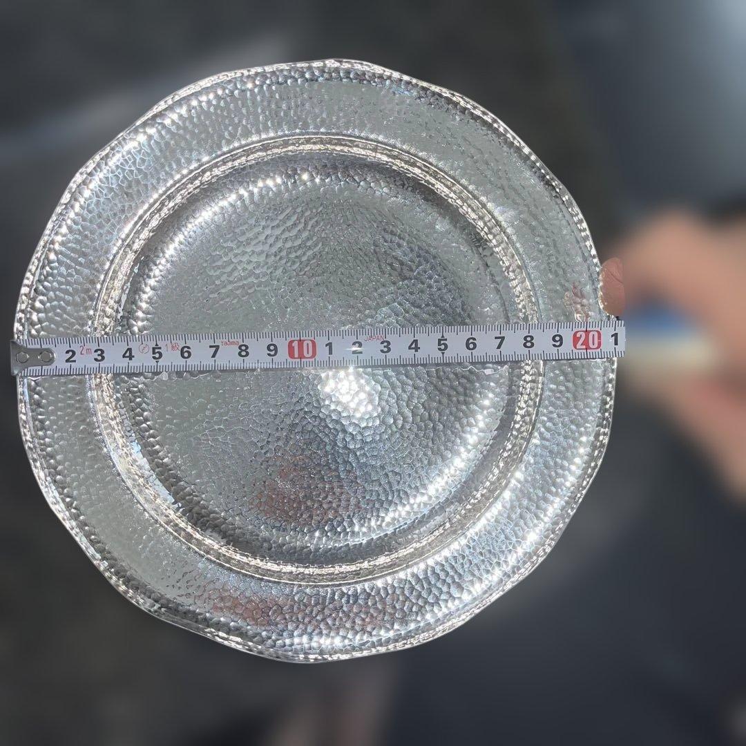 銀座和光　純銀　お皿　直径約21㎝