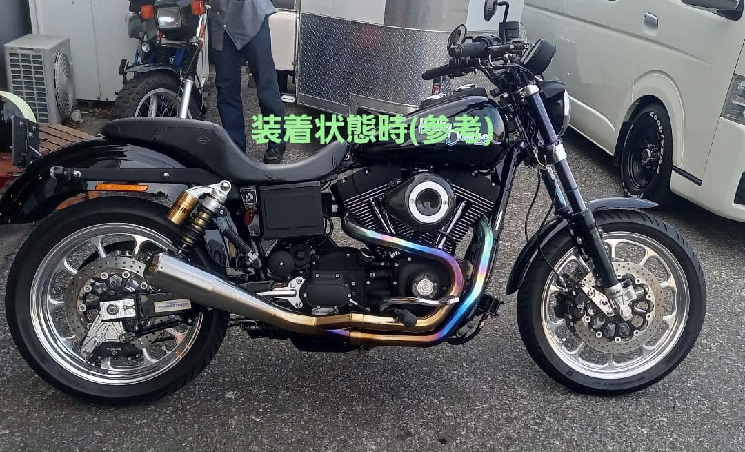 ハーレー　ミスミエンジニアリング　 アルミホイール前後セット 　タイヤ付き