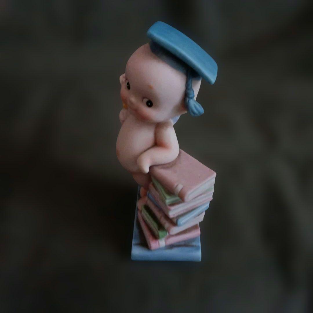 加藤工芸　子供の陶器フィギュア4体セット