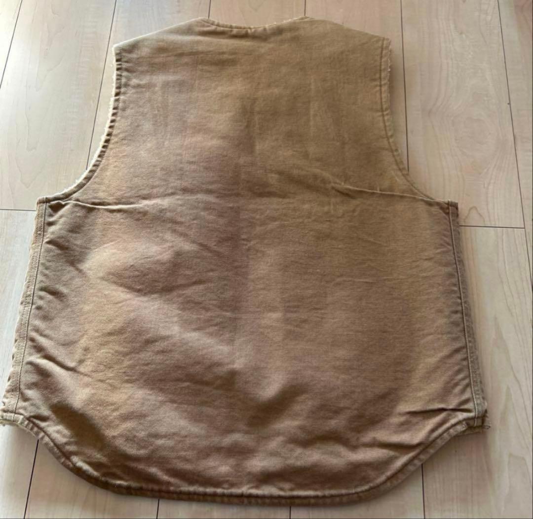 Carhartt ブラウン　タックベストLサイズ