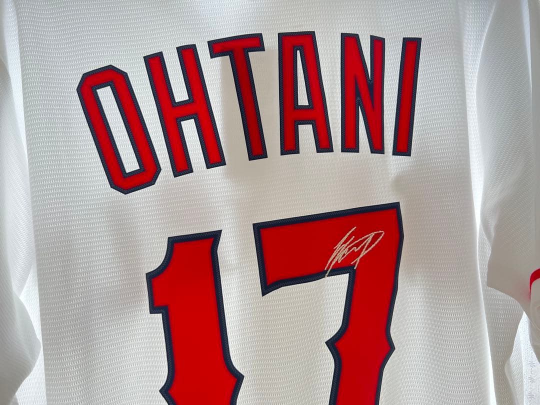 大谷翔平 ドジャース ＆ エンゼルス 3点セット 刺繍サイン入りなど