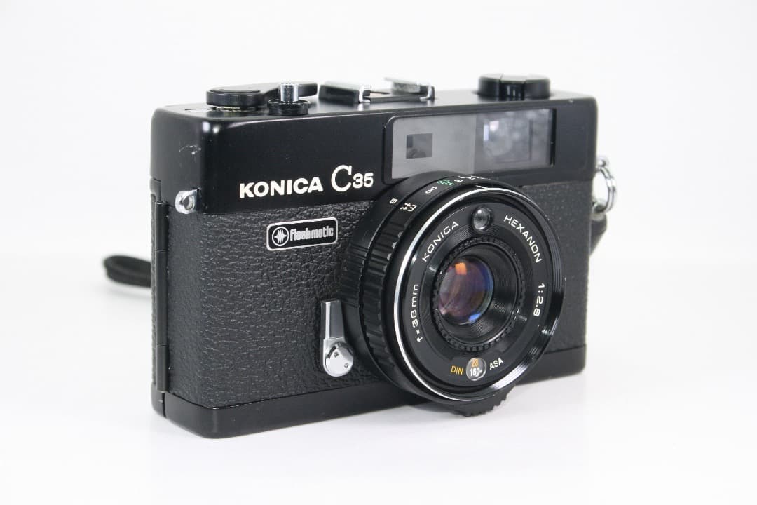 KONICA C35 FM(ブラック)フルメンテナンス済み#373