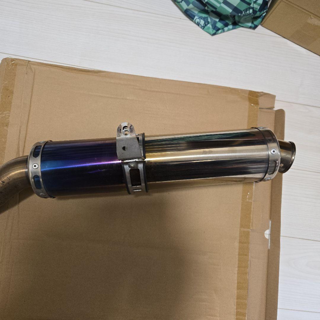 SC57用　チタン製　レーシングスリップオンマフラー