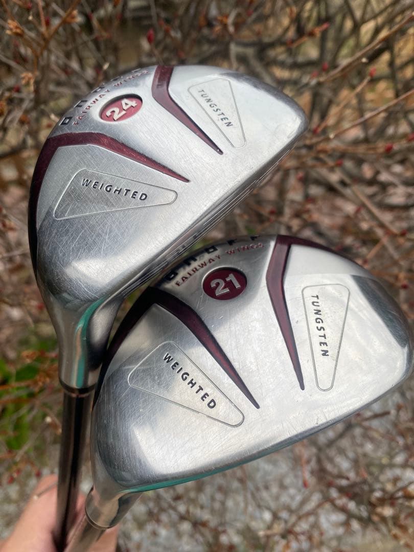 オノフ赤　ユーティリティ　U4 U5 2本セット