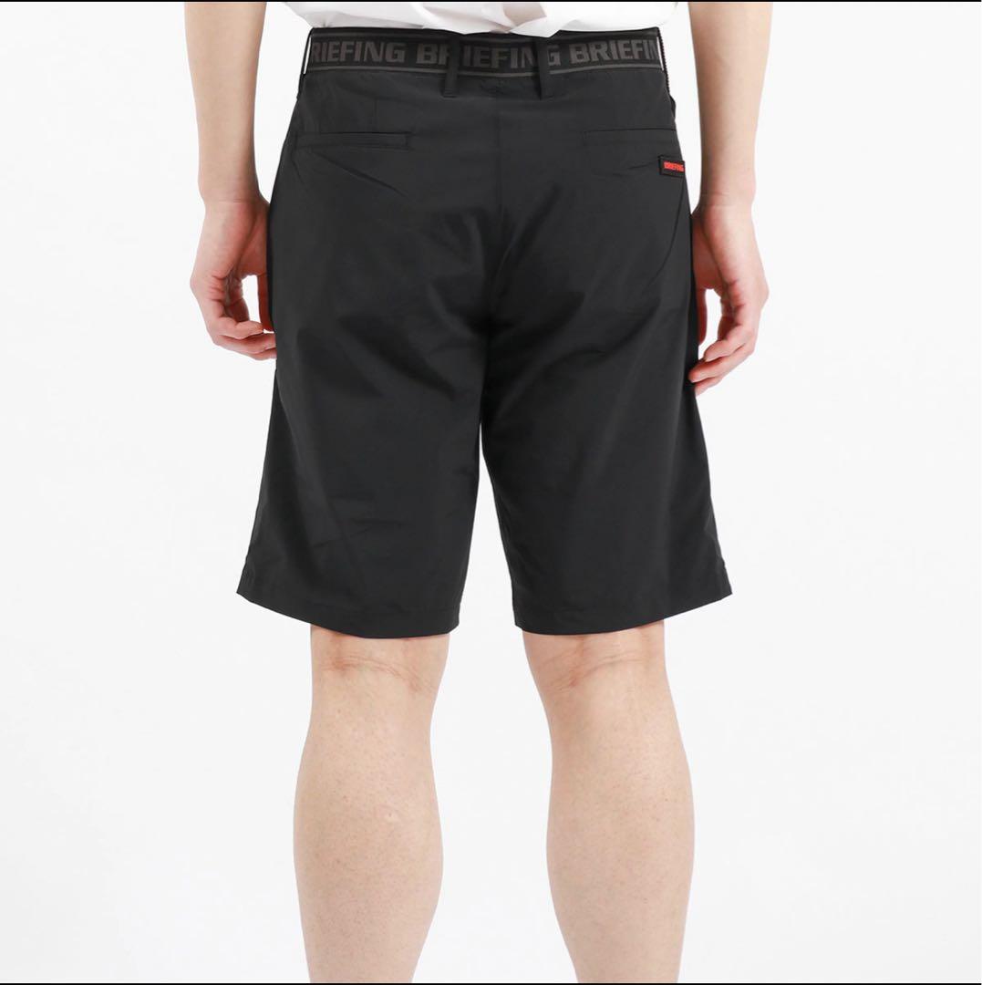 BRIEFING LOGO ELASTIC SHORT PANTS オリーブ M