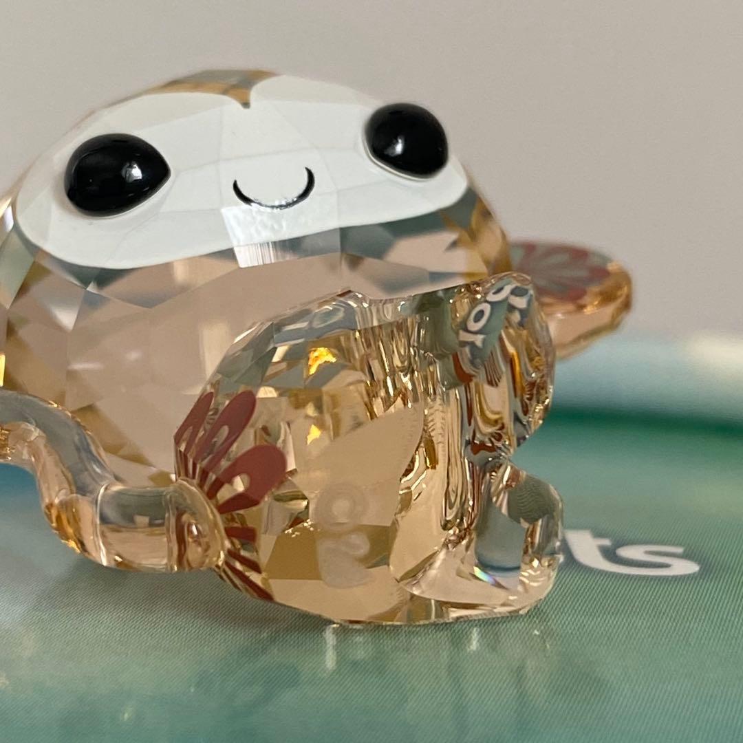 SWAROVSKI スワロフスキー クリスタル MONKEY サル 干支 置物