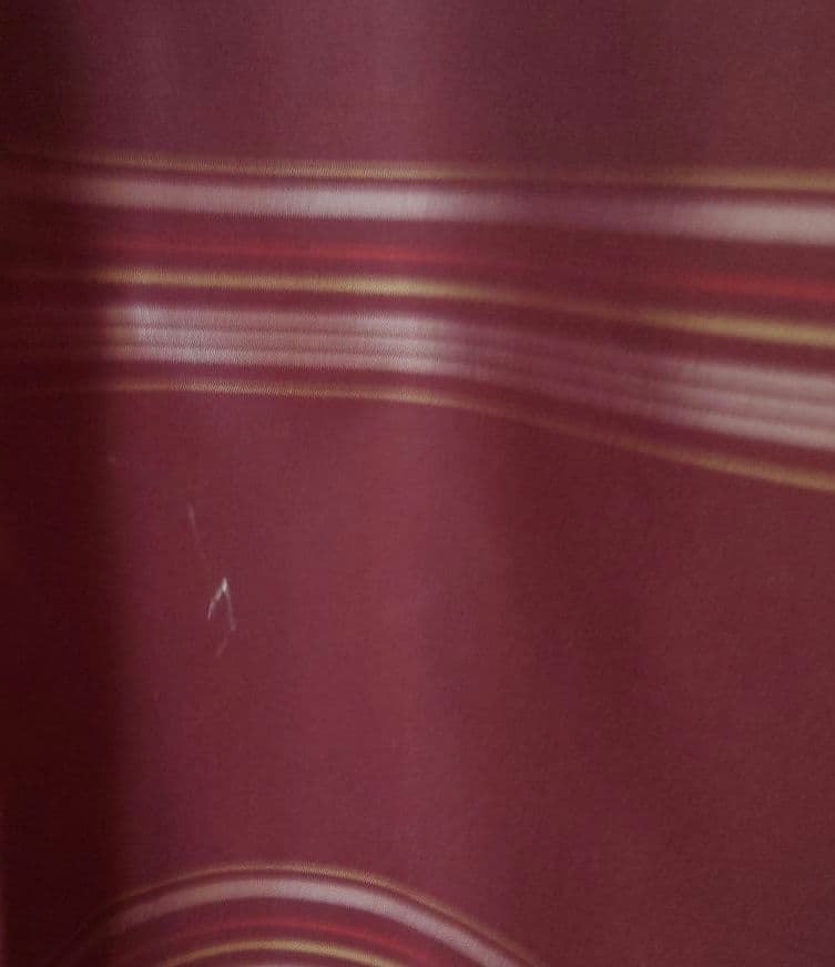 nkmm【訳あり】大島紬フルセット　正絹　袷　紬全通リバーシブル袋帯