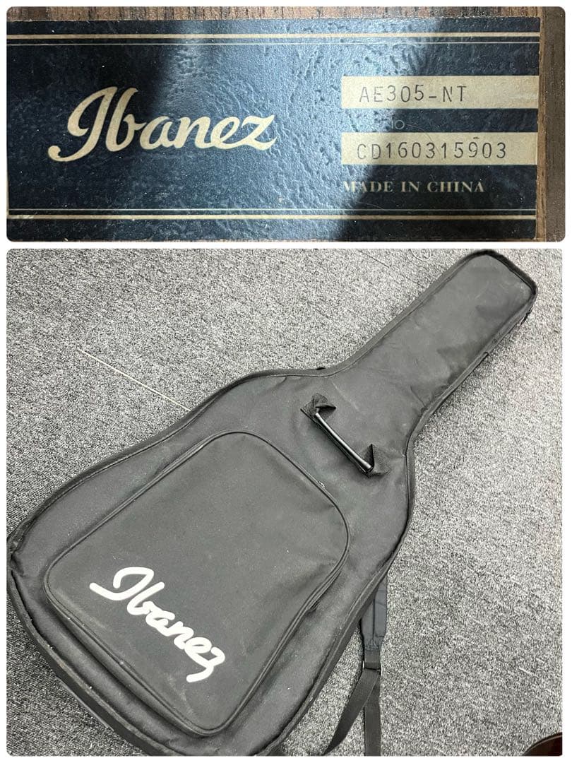 専用ページ【11478】IBANEZ AE305-NT エレアコ 上位機種