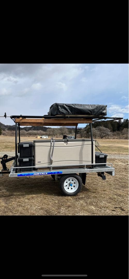 軽マルチトレーラー感性ブレーキ付　350キロ