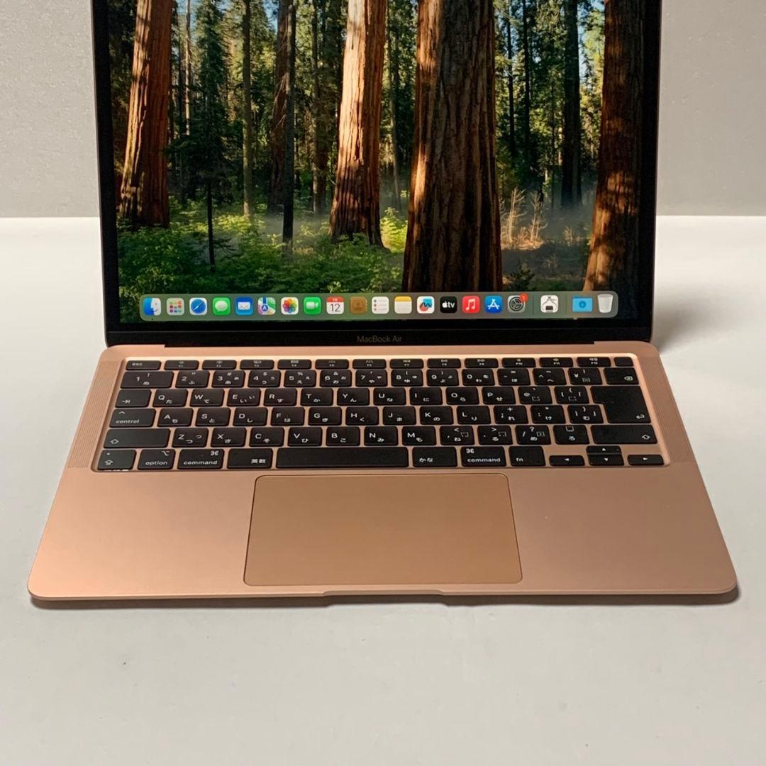 【美品】MacBookAir 2020 充放電80回ローズゴールド パソコンPC