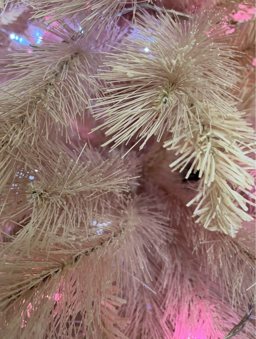 Francfranc / ピンク クリスマスツリー LEDライト オーナメント