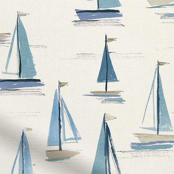 【値下げ】未使用　ロールスクリーン　ヨット　スカイブルー　114×91