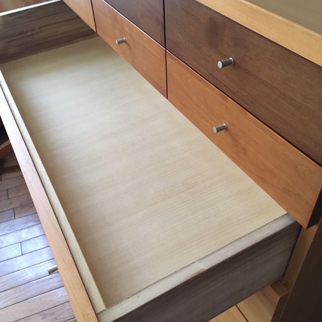 カプリ　ツートーン　チェスト　天然水　洋服箪笥　マルヨシ民芸家具