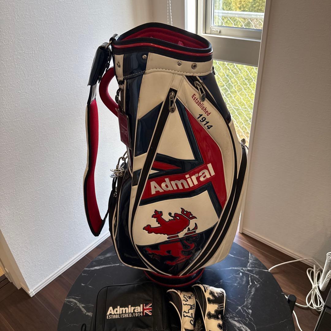 Admiral キャディバッグ イギリス国旗デザイン
