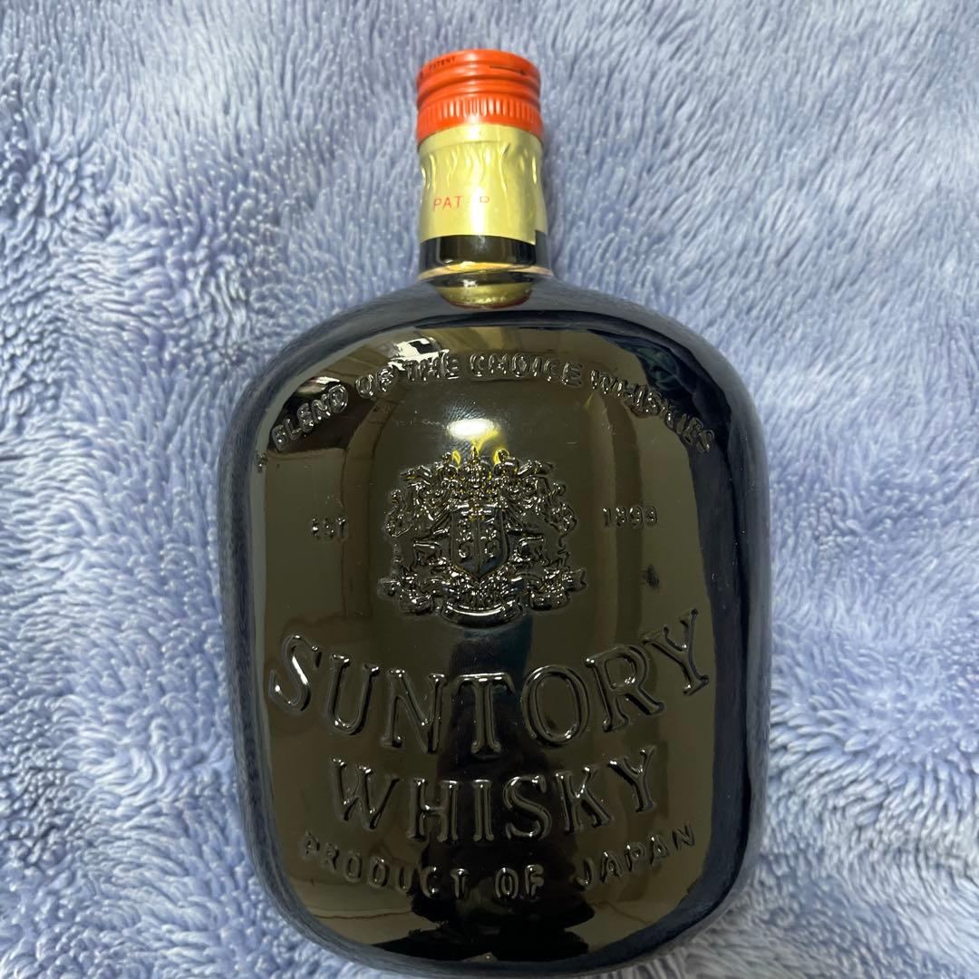 稀少品サントリー ウイスキーアートボトル 梅と鶯