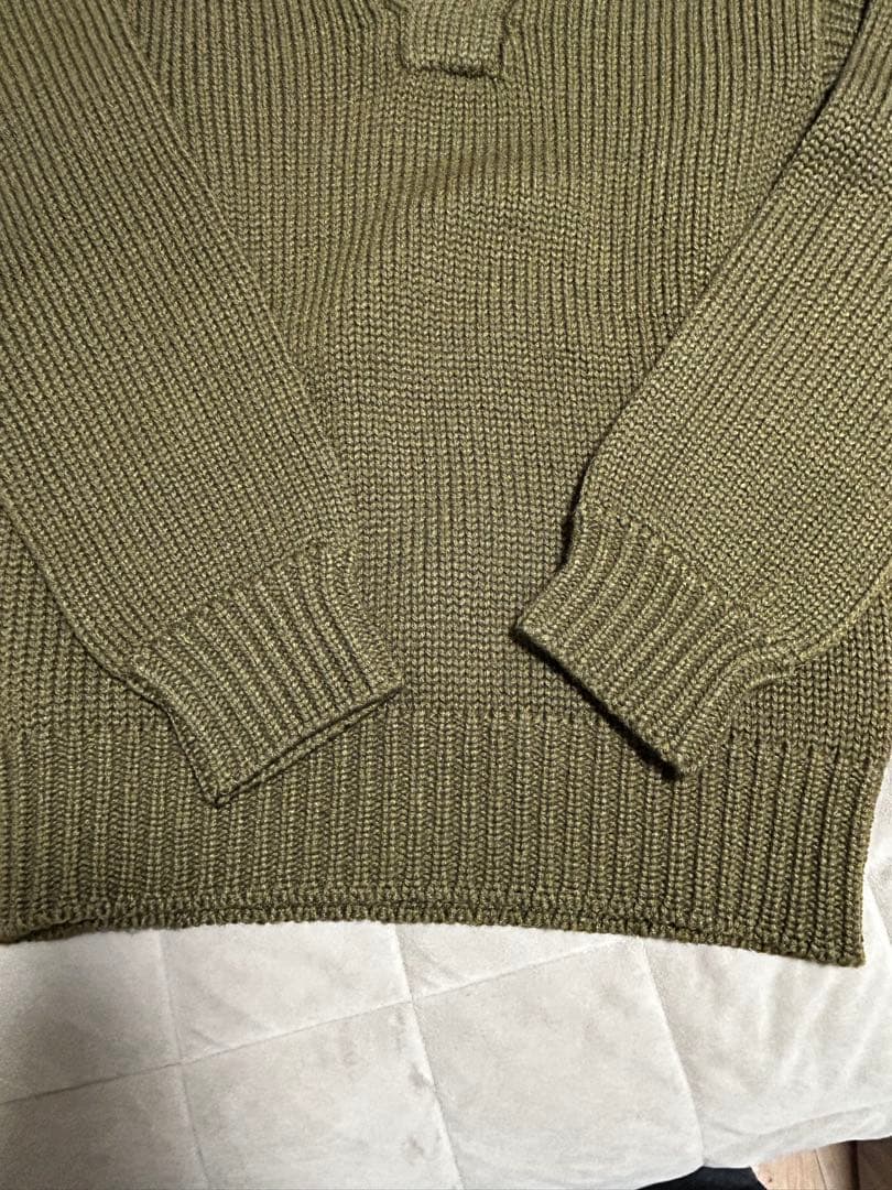 デッドストック　90s 旧リアルマッコイズ　メカニックセーター　ニット