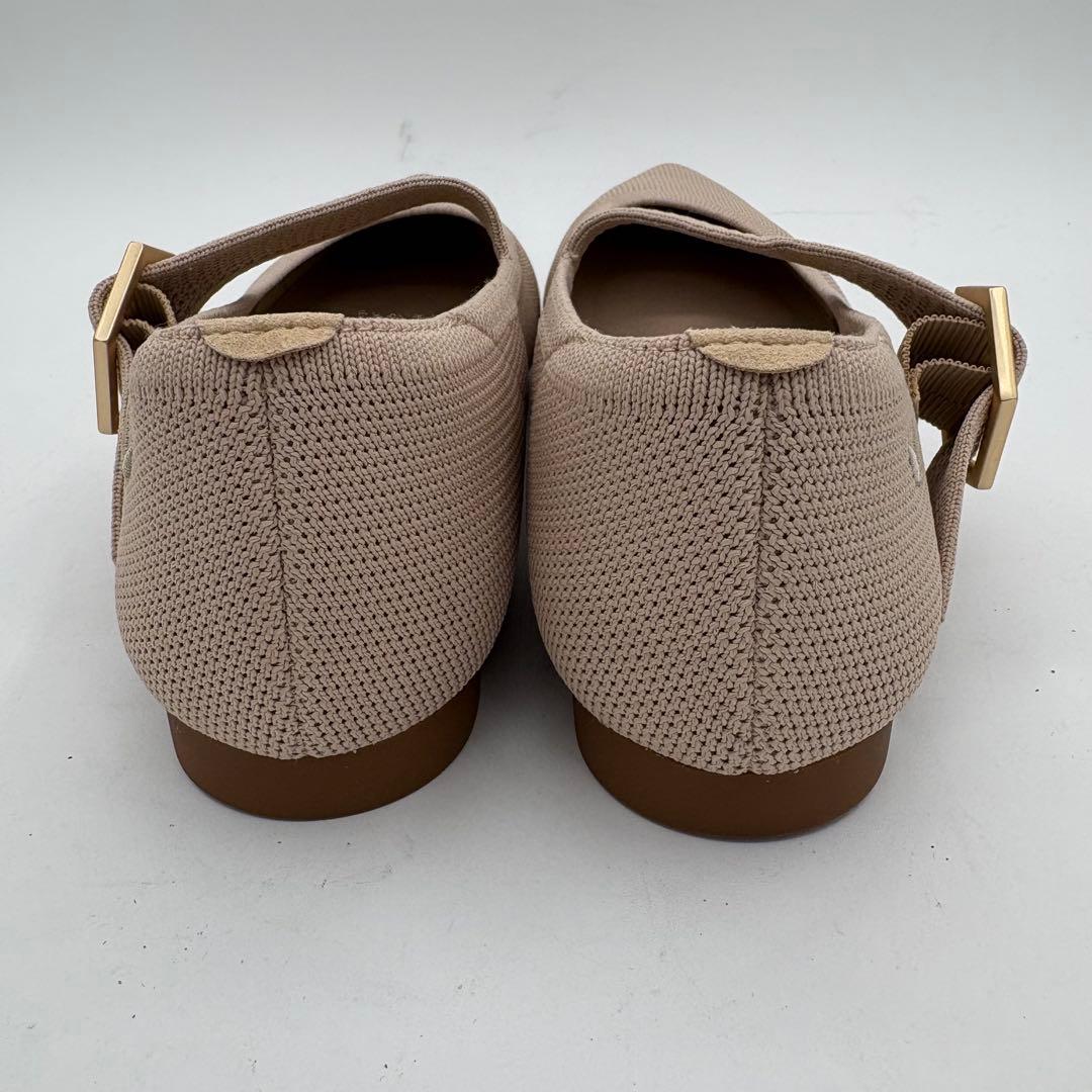 ビバイア 【23.5】マリア　ポインテッドトゥ メリージェーン フラットシューズ